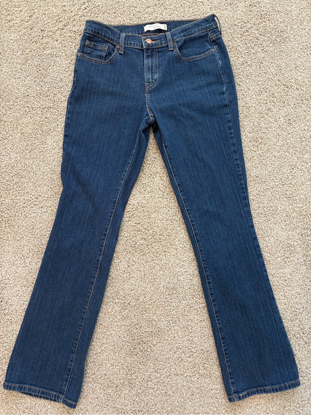 Levi's Women's Dark Blue Flare Jeans